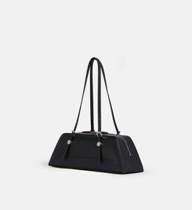 حقيبة كتف بمقبض علوي جلد