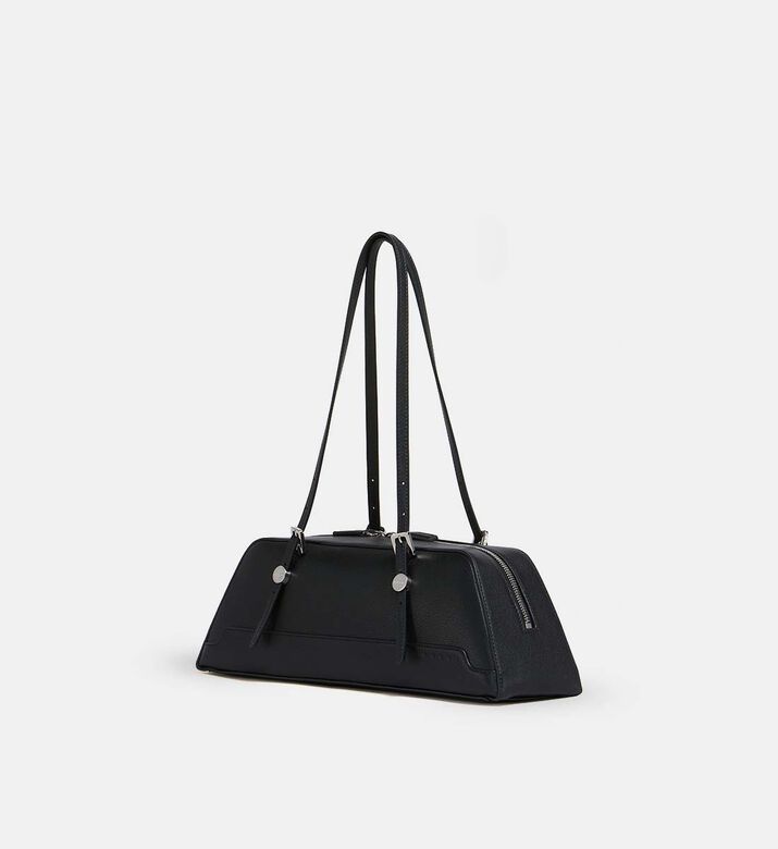 حقيبة كتف بمقبض علوي جلد