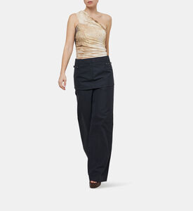 بودي بطيات بكتف واحد