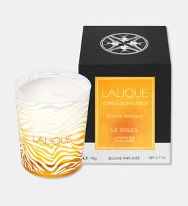 Lalique Candle 190g Le Soleil, Packshot View