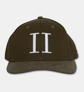 Les Deux Structured Logo Baseball Cap, Olive, Fs, Packshot View