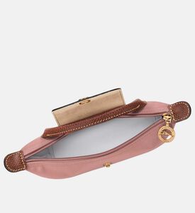 حقيبة صغيرة لو بلياج بغطاء قلاب جلد