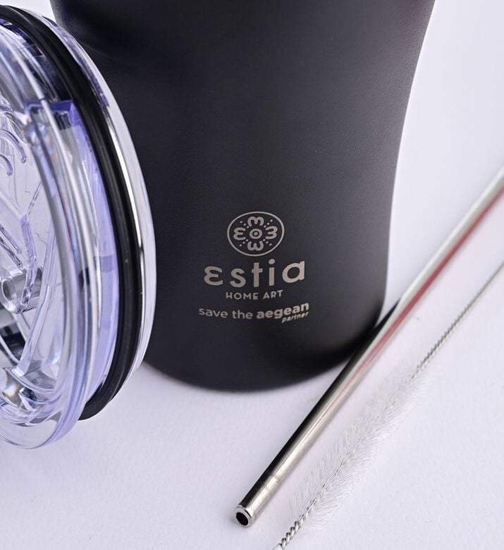 Estia Coffee Mug, Black, 300-ml, Packshot View