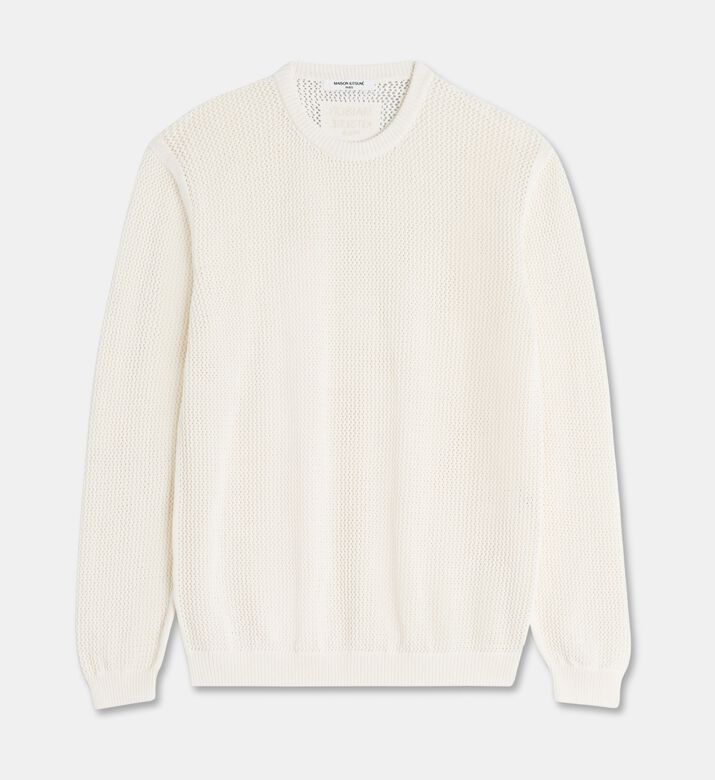 Maison Kitsune Jumper Open, Packshot View