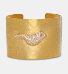 Raife Bangle Textured Cuff, Packshot View