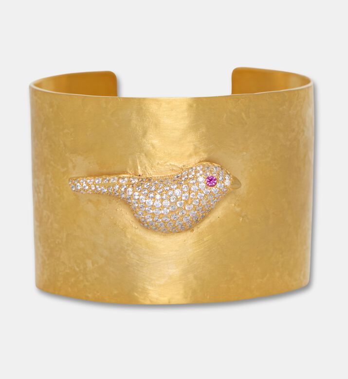Raife Bangle Textured Cuff, Packshot View