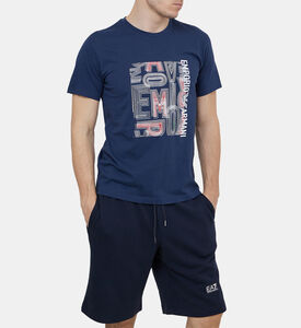 Graphic Print Knit T-shirt Graphic Print Knit T-shirt