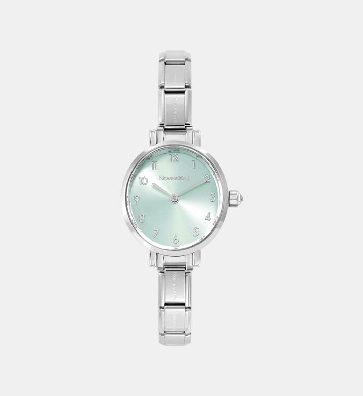 ساعة بيضاوية ملونة غير رسمية