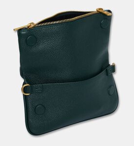 Zadig et Voltaire Embellished Logo-detail Crossbody Flap Bag, Green, Packshot View