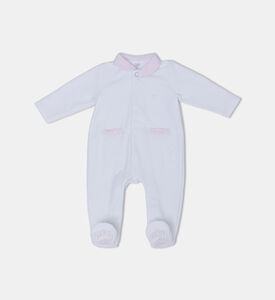 رومبر بأكمام طويلة بشكل دب من الخلف