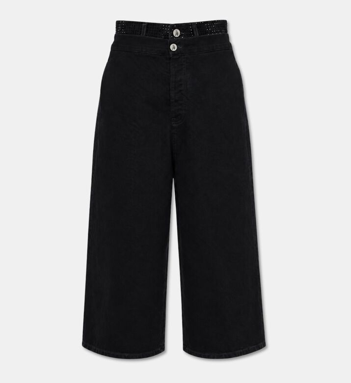 The Attico Wide-leg Cropped Pants, Packshot View