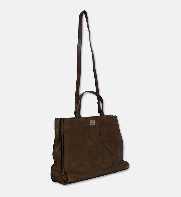 Zadig et Voltaire Curved Stitching Rectangular Shoulder Bag, Packshot View