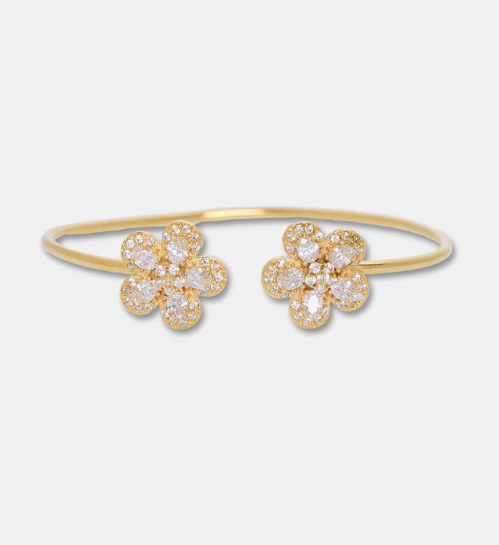 Raife Bangle White Flower, Packshot View