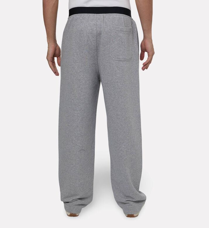 MM6 Elastic Waistband Wide-leg Pants, Model View