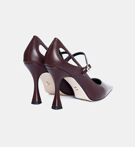 Nappa Leather High Heel Pumps