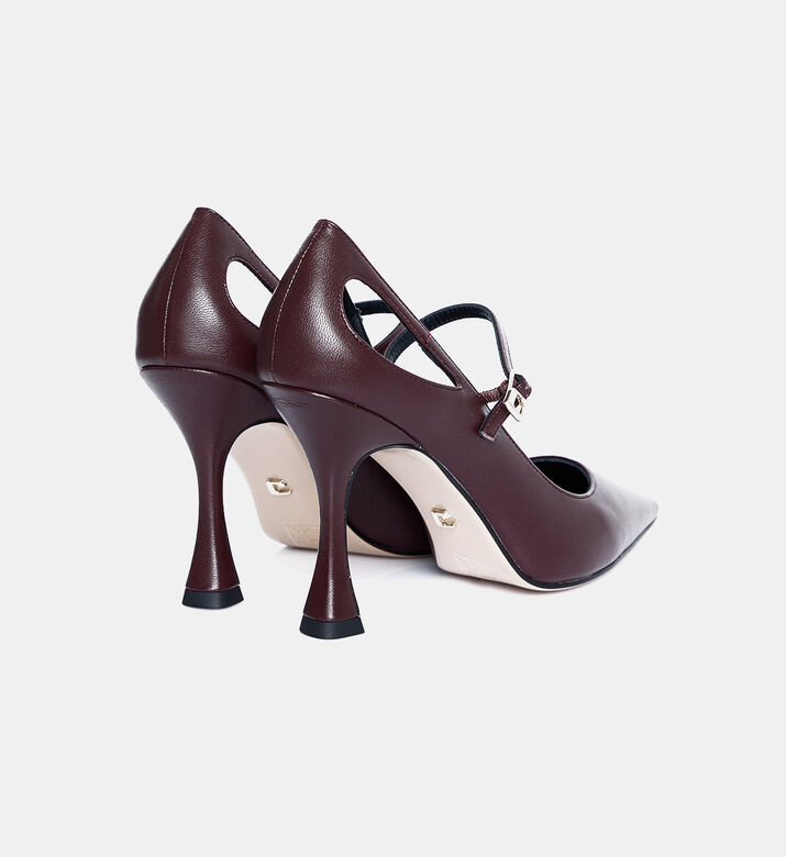 Nappa Leather High Heel Pumps