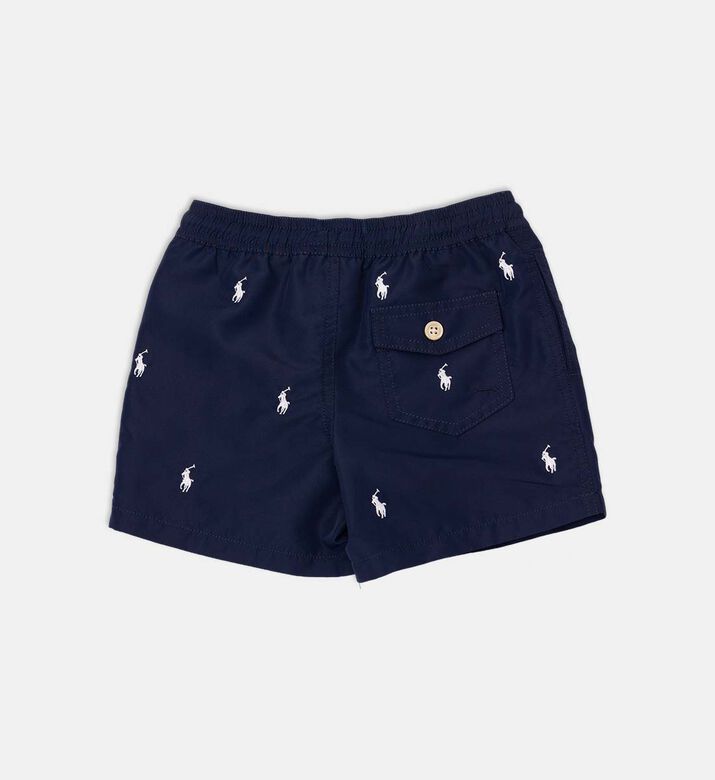 شورت سباحة بطبعة شعار على كامله شورت سباحة بطبعة شعار على كامله