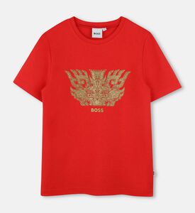 تيشيرت بطبعة مخلوق أسطوري