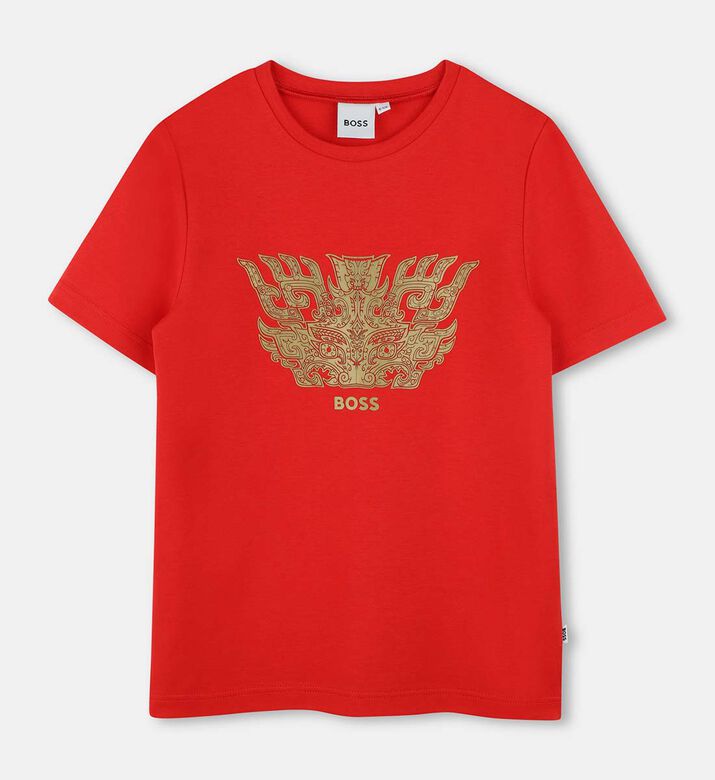 تيشيرت بطبعة مخلوق أسطوري