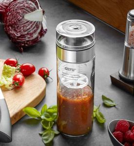 رجّاجة صلصات ميكس زجاجية - 350 مل