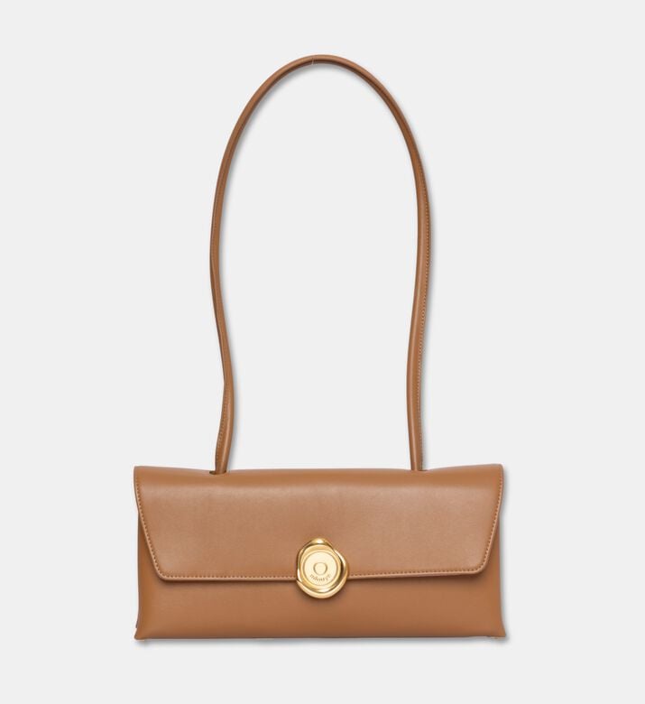 Mlouye Bag Seal Flap, Brown, Packshot View