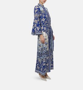 Alice and Olivia All-over Floral-print Button Closure Dress, Model View