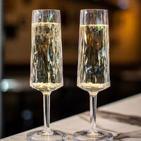 Superglass Champagne Glass-2-piece Set