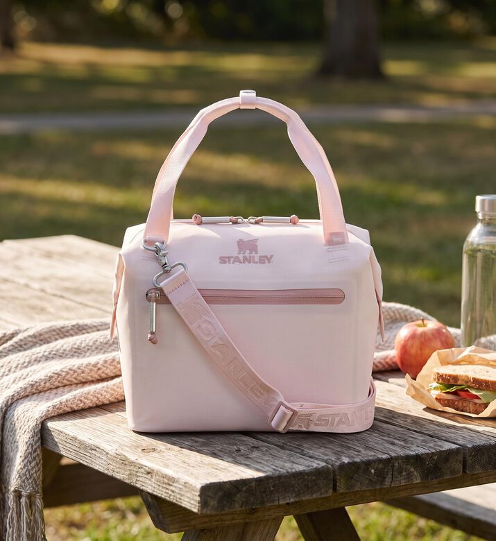 Stanley Mini Soft Cooler Bag, Light-pink, 7-l, Packshot View