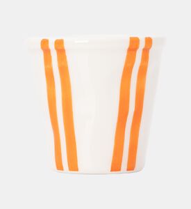 Easy Life Artisan 4-piece Coffee Cup Set, Orange, Packshot View