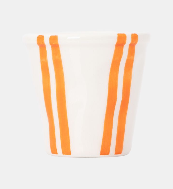 Easy Life Artisan 4-piece Coffee Cup Set, Orange, Packshot View