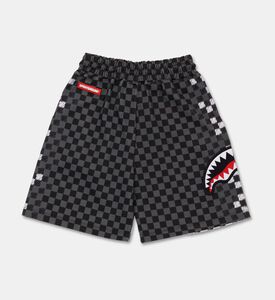 Sprayground Checkered Sketch Jersey Shorts, Packshot View