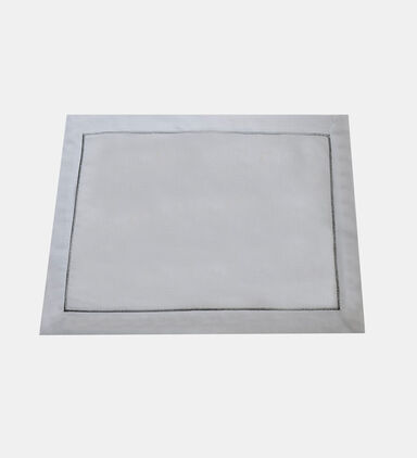 Stitched Boarder Linen Placemat