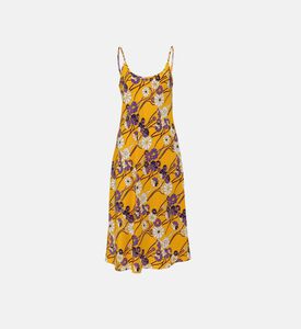 Edo Silk Floral-print Slip Dress