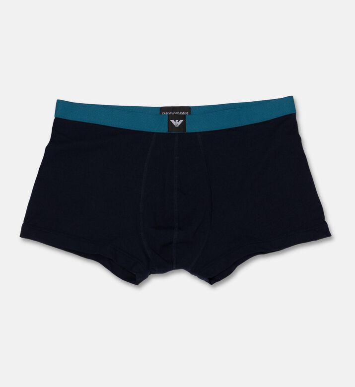 Emporio Armani Smooth Hems Trunk Briefs Set, Black, Xxl, Packshot View