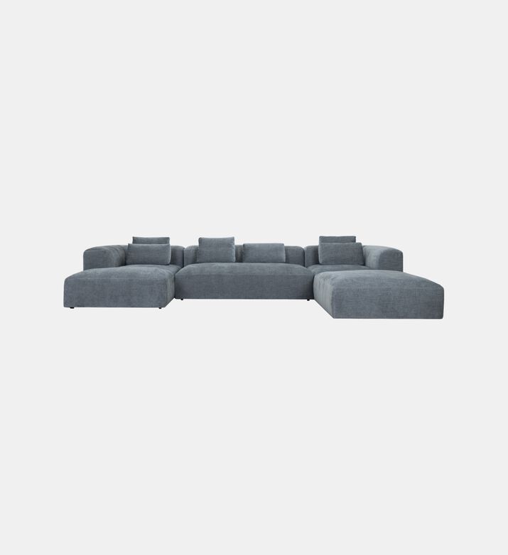 Mound Sofa Corner Footstool Set