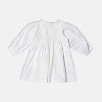 Floral Embroidered Long-sleeve Dress