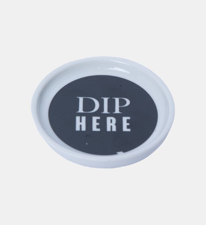 Dip Here Porcelain Bowl - 8 X 2 Cm