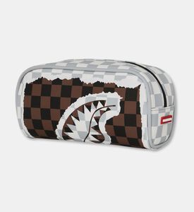 Sprayground Tear Check Pattern Pouch Bag, Packshot View