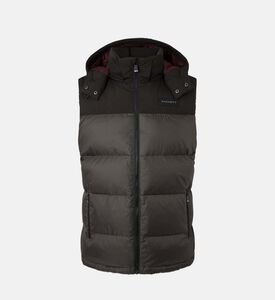 سترة مبطنة بغطاء للرأس