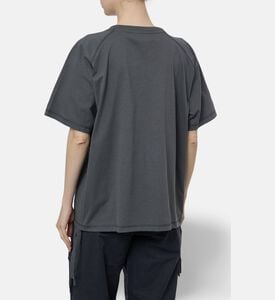 Ganni Logo-print Crewneck T-shirt, Model View