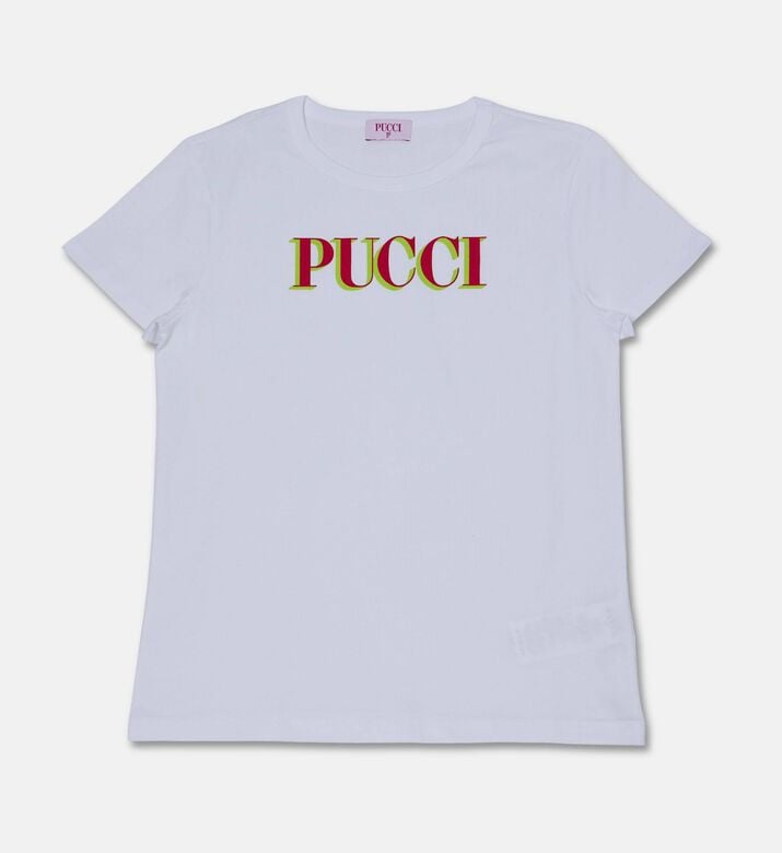 Emilio Pucci Logo Print Short-sleeve T-shirt, Packshot View