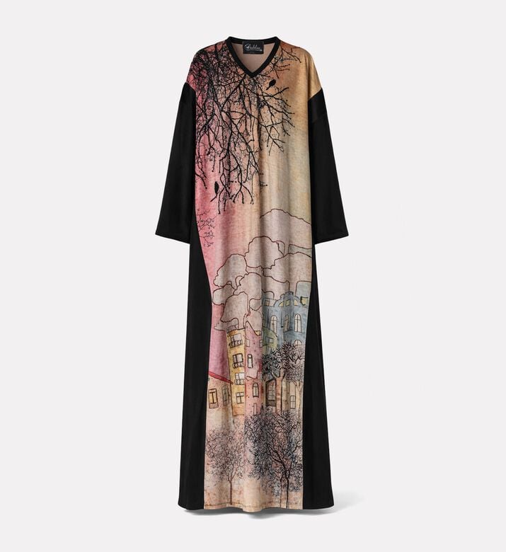 Dalia Al Azem Dress Velvet, Packshot View