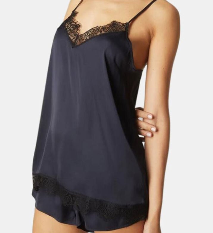 Satin Secrets Night Top Satin Secrets Night Top