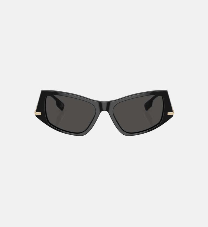 Solid Dark Grey Lenses Sunglasses 52
