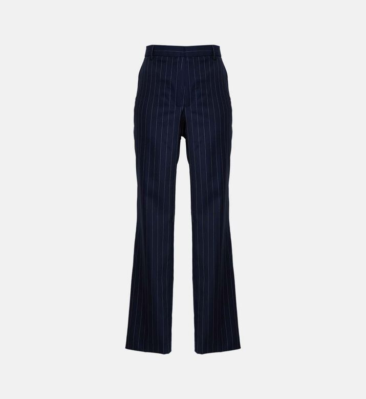 بنطال واسع مخطط