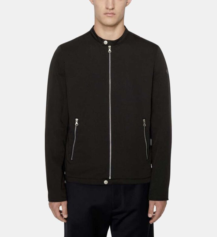 Matt Zipped Oval D Logo Jacket