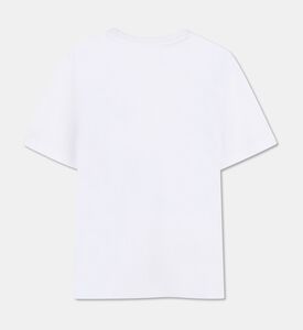 Boss Multi-logo-printed Jersey T-shirt, White, 10y, Packshot View