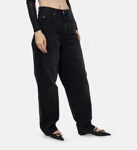 Isabel Marant Wide-leg Denim Pants, Model View