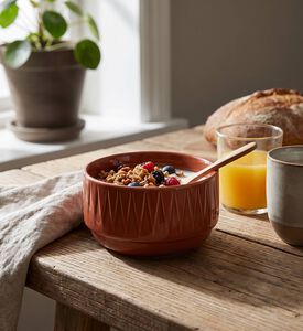 Sagaform Coffee More Engraved Bowl, Model View