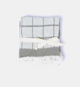 طقم منشفة مطبخ مزينة بأهداب